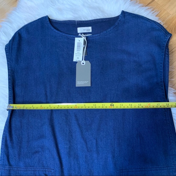 Wilfred Dark Indigo Nori Dress Size XS NWT - Picture 5 of 12